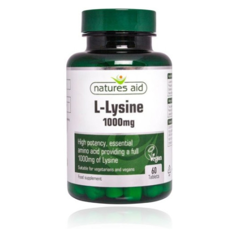 L-Lysín 1000mg tbl.60 Natures Aid
