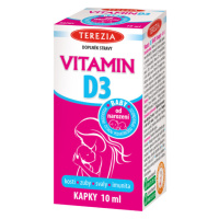 Terezia Vitamin D3 BABY od narození 400 IU kapky 10 ml