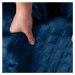 Přehoz na postel QUIDO modrá 220x240 cm Mybesthome