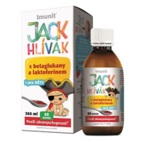 Hlíva JACK HLÍVÁK sirup 300ml glukany + laktoferin