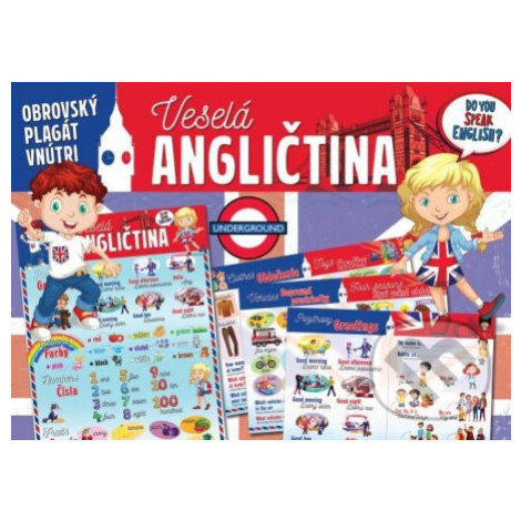 Veselá angličtina (Obrovský plagát vnútri) - kniha z kategorie Pro děti FONI book