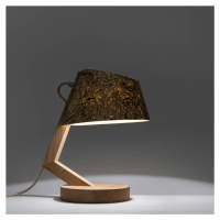 Almut von Wildheim ALMUT 1411 stolní lampa oblá Ø23cm čisté seno