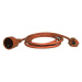 EMOS Prodlužovací kabel - spojka 25m oranžový 1901012500