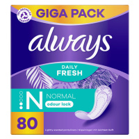 Always Dailies Normal Fresh & Protect Intimky 80 ks. Pro slevu 10% zadejte v košíku EAN: 9985910