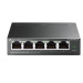 TP-Link switch TL-SF1005LP (5x100Mb/s, 4xPoE, 41W, fanless)