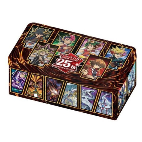 Yu-Gi-Oh 25th Anniversary Tin: Dueling Heroes plechová krabička KONAMI