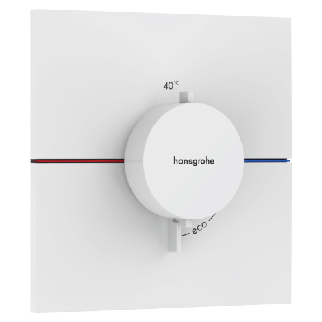 Sprchová baterie Hansgrohe ShowerSelect Comfort E bez podomítkového tělesa matná bílá 15574700