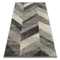 Dywany Lusczow Kusový koberec FEEL Fish šedý