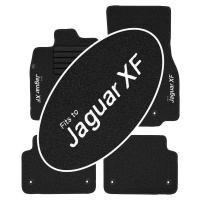 Jaguar Xf I Fl 4WD 2012-2015 Koberečky s Haftem