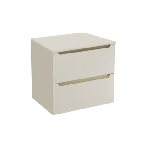 Koupelnová skříňka s krycí deskou Naturel Stilla 60x60x45 cm kašmír mat STILLADK06056D