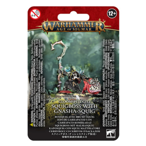 Warhammer Age of Sigmar: Squigboss with Gnasha-Squig Games Workshop