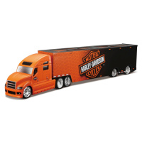 MAISTO - Harley-Davidson Haulers, černo-oranžová, 1:64