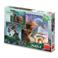 DINO Puzzle RAYA A KAMARÁDI 3x55 dílků