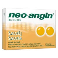 Neo-Angin šalvěj pastilky 24 ks