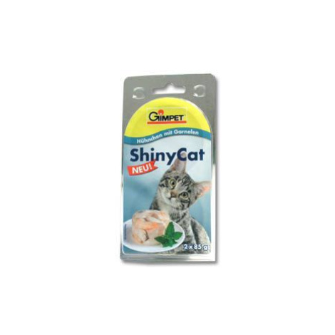 Gimpet kočka konz. ShinyCat kuře/krevety 2x85g + Množstevní sleva