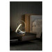WOFI Stolní lampa Indigo 1x 10,5W LED 1100lm 3000K černý chrom 8134-105
