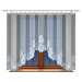 Dekorační žakárová záclona s řasící páskou STEPHA 140 bílá 300x140 cm MyBestHome