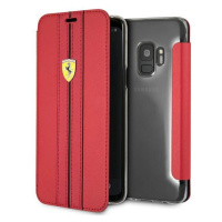 Pouzdro Ferrari Urban pro Samsung Galaxy S9 - červené