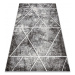 Koberec MATEO 8031/644 geometrický, trojúhelníky - strukturální šedý