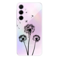 iSaprio Three Dandelions - black pro Samsung Galaxy A55 5G