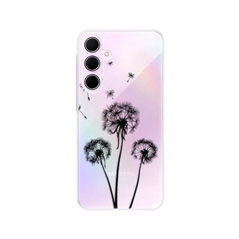 iSaprio Three Dandelions - black pro Samsung Galaxy A55 5G