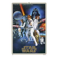 Plakát Star Wars - 40th Anniversary One Sheet B (124)