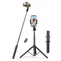 Ugreen Selfie Tyč Stativ Teleskopická Tyč Tripod Bluetooth Dálkové Ovládání 1.5M