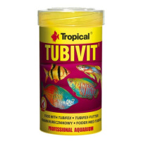 Tropical Tubivit 100ml/20g krmivo s vysokým obsahem bílkovin pro všežravé a masožra