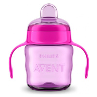 Avent Hrneček pro první doušky classic růžový 200ml