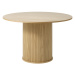 Furniria Designový jídelní stůl Vasiliy 120 cm přírodní dub