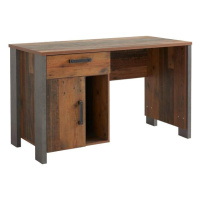 Psací stůl CLIF staré dřevo/beton