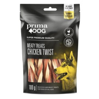 PrimaDog Meaty Treats Kuřecí twist 100 g