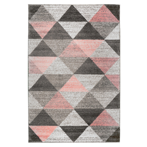 Moderní kusový koberec Calderon 1530A | růžový Typ: 160x230 cm