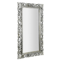 Sapho SCULE zrcadlo ve vyřezávaném rámu 80x150cm, stříbrná