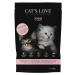 Cat's Love Junior s drůbežím - 2 x 400 g