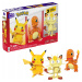 Construx Stavebnice Konstrukční 583 Dílků Pokémon Trio Pikachu Velká Sada