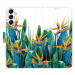 iSaprio flip pouzdro Exotic Flowers 02 pro Samsung Galaxy A14 / A14 5G