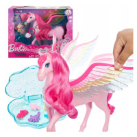 Barbie A Touch Of Magic Pegas Koník Křídla Světla Zvuk A Příslušenství 3+