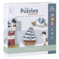 LITTLE DUTCH - Puzzle 6v1 Námořnický záliv