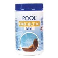 Multifunkční tablety pro chlorovou dezinfekci bazénové vody LAGUNA 4v1 Pool Kombi Mini 1kg