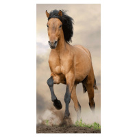 Jerry Fabrics Osuška Horse brown, 70 x 140 cm