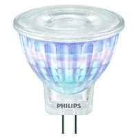 LED žárovka GU4 MR11 Philips LV 2,3W (20W) teplá bílá (2700K), reflektor 12V 36°