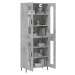 vidaXL Skříň highboard betonově šedá 69,5x34x180 cm kompozitní dřevo