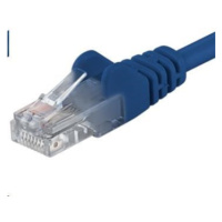 PREMIUMCORD Patch kabel UTP RJ45-RJ45 CAT5e 5m modrá