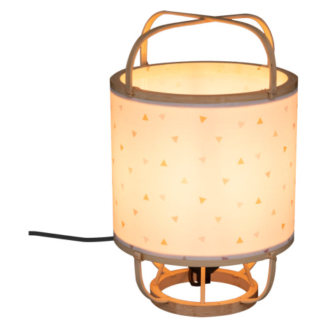 Dětská bambusová lampa HARLEQUIN