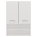 TPS Koupelnová skříňka nad pračku POLA MINI DK - Bílý mat