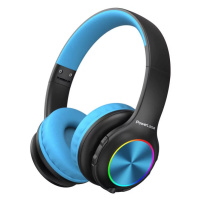 Sluchátka PowerLocus Wireless Headphones for kids PLED (black&blue)