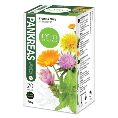 Bylinná směs na pankreas čaj 20x1.5g Fytopharma