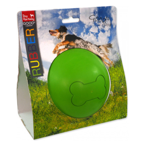 Míček Dog Fantasy Rubber zelený 12,5cm