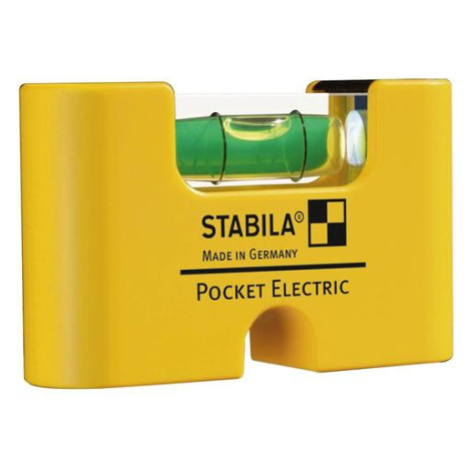 Vodováha mini Stabila pro elektrikáře 6,8cm